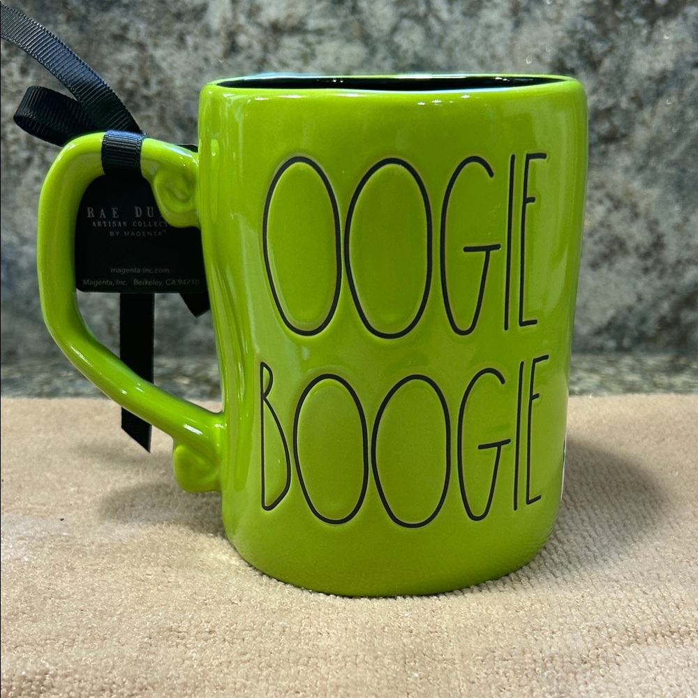Rae Dunn x Disney “OOGIE BOOGIE” Mug – Nightmare Before Christmas – NWT – 16 oz
